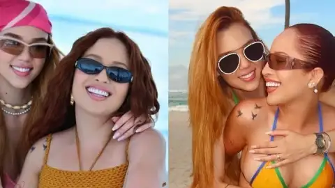 Mari Fernandez revela registros da lua de mel com a esposa Júlia Ribeiro em Punta Cana